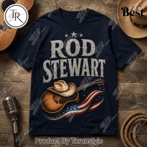 Rod Stewart 9/11 Memorial Tribute We Will Never Forget Patriot 25th Anniversary T-Shirt