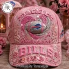 Kansas City Chiefs Breast Cancer Awareness Pink Ribbon Premium Embroidered Floral Baseball Cap Kansas City Chiefs Breast Cancer Awareness Pink Ribbon Premium Embroidered Floral Baseball Cap
