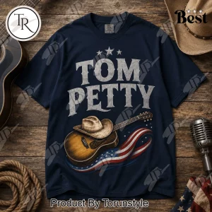 Tom Petty 9/11 Memorial Tribute 25th Anniversary Patriotic Graphic T-Shirt