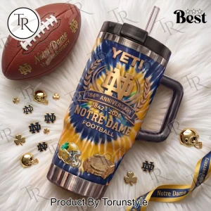 Notre Dame Football 1842-2026 Anniversary Special Edition Insulated 40oz Tumbler