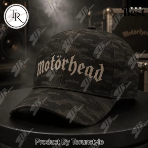 Motorhead Heavy Metal Band Warpig Dark Camouflage Baseball Cap