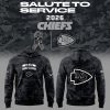 Las Vegas Raiders 2026 NFL Salute to Service Military Digital Camo Black Pullover Fleece Hoodie