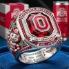 Washington Commanders 94th Anniversary (1932-2026) NFL Commemorative Legacy Championship Ring with Faceted Burgundy Garnet Gemstone Washington Commanders 94th Anniversary (1932-2026) NFL Commemorative Legacy Championship Ring with Faceted Burgundy Garnet Gemstone