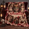 Valak The Nun Gothic Horror Faith Fades After Dark Purple Fleece Blanket Valak The Nun Gothic Horror Faith Fades After Dark Purple Fleece Blanket