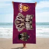 Brisbane Lions 2026 AFL Champions Squad Celebration Beach Towel