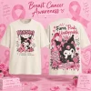 Garfield Breast Cancer Awareness Pink Ribbon Cute Graphic Double Sided T-Shirt Garfield Breast Cancer Awareness Pink Ribbon Cute Graphic Double Sided T-Shirt