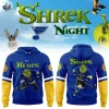 Nashville Predators Shrek Night 2026 Commemorative Gold and Navy 3D Graphic Hoodie Nashville Predators Shrek Night 2026 Commemorative Gold and Navy 3D Graphic Hoodie