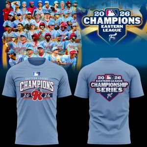 Reading Fightin Phils 2026 Eastern League Champions Commemorative Pullover Hoodie