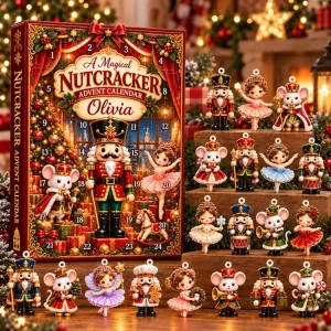 Personalized Magical Nutcracker 2D Acrylic Festive Ornament Christmas Countdown Advent Calendar