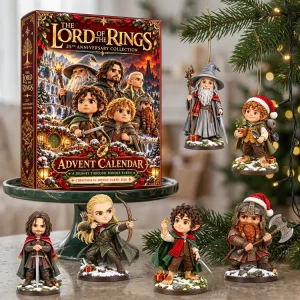 Lord of the Rings 25th Anniversary Middle Earth Fantasy Collectible Figures Christmas Advent Calendar