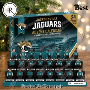 Jacksonville Jaguars NFL Football 24 Days Countdown Minifigure Set Christmas Advent Calendar