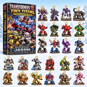 Cyber Warriors Tiny Titans Personalized 24 Days Christmas Countdown Advent Calendar