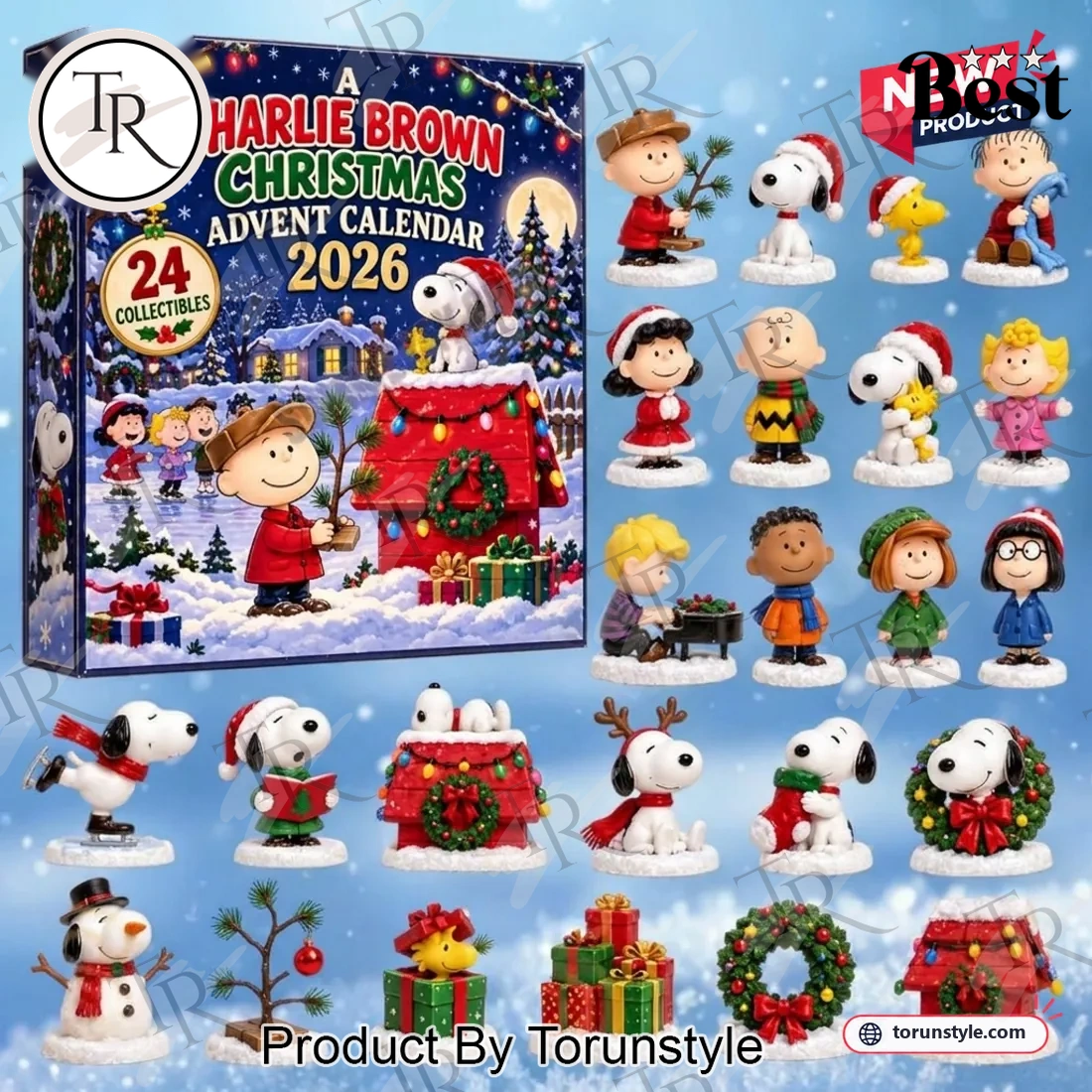 A Charlie Brown Christmas 2026 Peanuts Gang 24 Collectible Figurines Holiday Countdown Advent Calendar A Charlie Brown Christmas 2026 Peanuts Gang 24 Collectible Figurines Holiday Countdown Advent Calendar