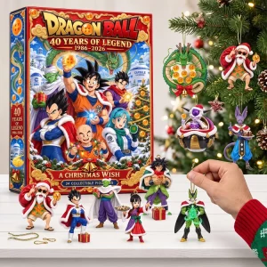 Dragon Ball 40 Years of Legend Anime 24 Days Holiday Countdown Collectible Figures Christmas Advent Calendar