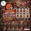 New Orleans Saints Football 24 Days Holiday Christmas Countdown Mini Figurine Advent Calendar