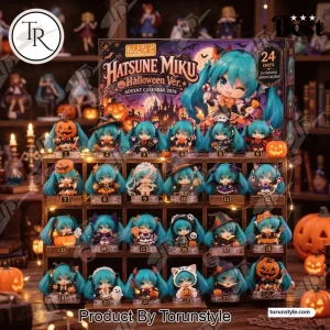 Hatsune Miku Nendoroid Anime Halloween Edition 24 Days Mini Figure Advent Calendar