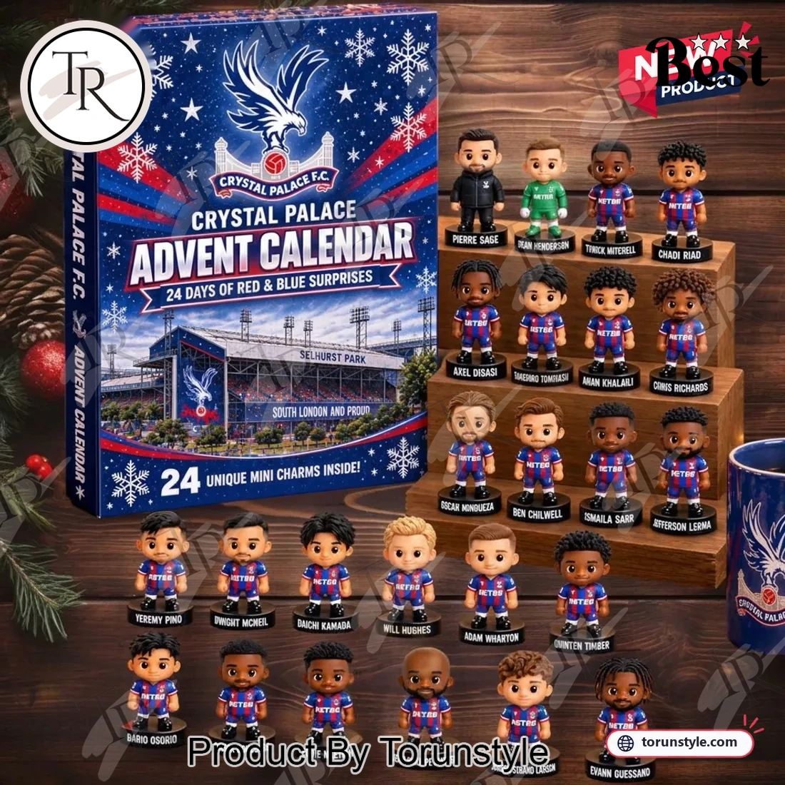 Crystal Palace FC Premier League 24 Days Christmas Countdown Holiday Gift Advent Calendar Crystal Palace FC Premier League 24 Days Christmas Countdown Holiday Gift Advent Calendar