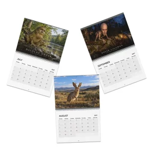 Nicolas Cage Cryptids Funny White Elephant Gag Gift 2027 Wall Calendar