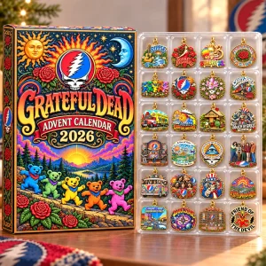 Grateful Dead 2026 Music Band Holiday Christmas Surprise Blind Box Advent Calendar