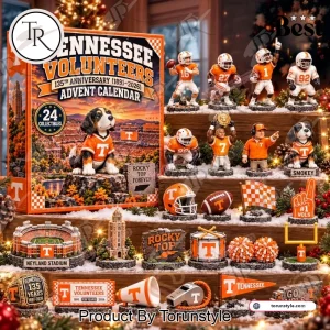 Official Tennessee Volunteers 135th Anniversary 1891-2026 Commemorative Christmas Countdown Advent Calendar