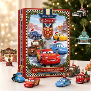 Disney Pixar Cars 20th Anniversary 24 Days Christmas Countdown Toy Advent Calendar