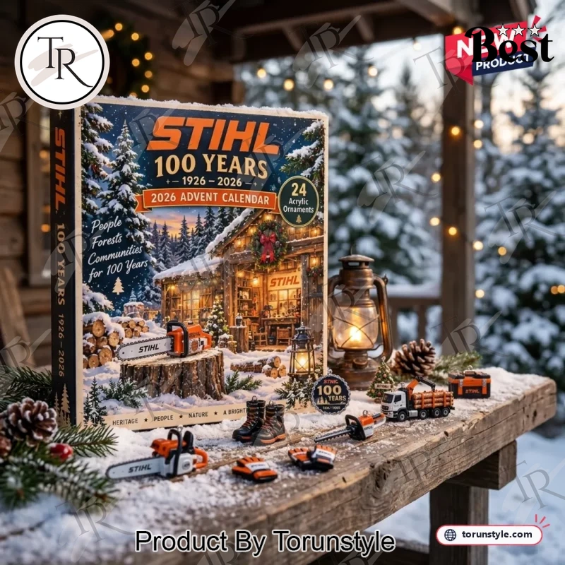 Stihl 100th Anniversary 1926-2026 Commemorative 24 Acrylic Ornaments Christmas Advent Calendar Stihl 100th Anniversary 1926-2026 Commemorative 24 Acrylic Ornaments Christmas Advent Calendar