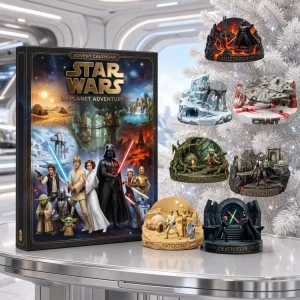 Star Wars 24 Planet Adventures 3D Mini Diorama Figurine Ornaments Christmas Advent Calendar