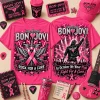Dave Matthews Band Breast Cancer Awareness Pink Ribbon Rock For A Cure T-Shirt