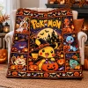 The Grinch Halloween Spooky Pumpkin Witch Hat Cozy Fleece Blanket The Grinch Halloween Spooky Pumpkin Witch Hat Cozy Fleece Blanket