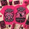 Grateful Dead Rock For A Cure Breast Cancer Awareness Pink Ribbon T-Shirt