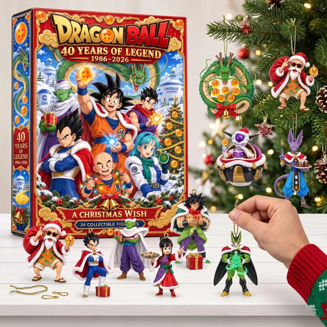 Dragon Ball 40 Years of Legend Anime 24 Days Holiday Countdown Collectible Figures Christmas Advent Calendar Dragon Ball 40 Years of Legend Anime 24 Days Holiday Countdown Collectible Figures Christmas Advent Calendar
