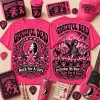 Dave Matthews Band Breast Cancer Awareness Pink Ribbon Rock For A Cure T-Shirt