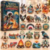 Native Spirit Wildlife 2026 Handcrafted Ornaments Holiday Countdown Advent Calendar