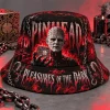 Hello Kitty Halloween Witch Sweet and Spooky Graphic Print Autumn Fashion Bucket Hat