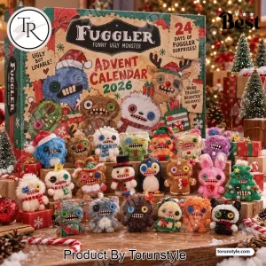 Fuggler Funny Ugly Monster 2026 Christmas 24 Days Mini Plush Toys Countdown Advent Calendar