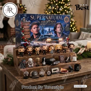 Official Supernatural TV Show 24 Days Winchester Collectible Figures 2026 Christmas Advent